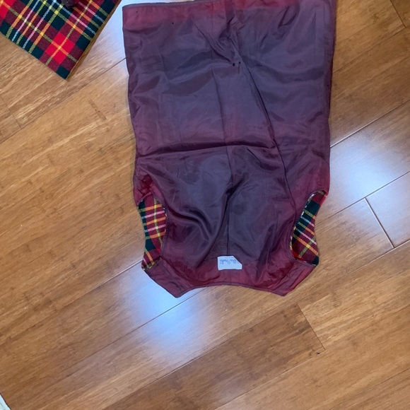 Vintage Bobbie Brooks Plaid Button-Up Vest/flare pant set approx size 8 - Picture 8 of 16